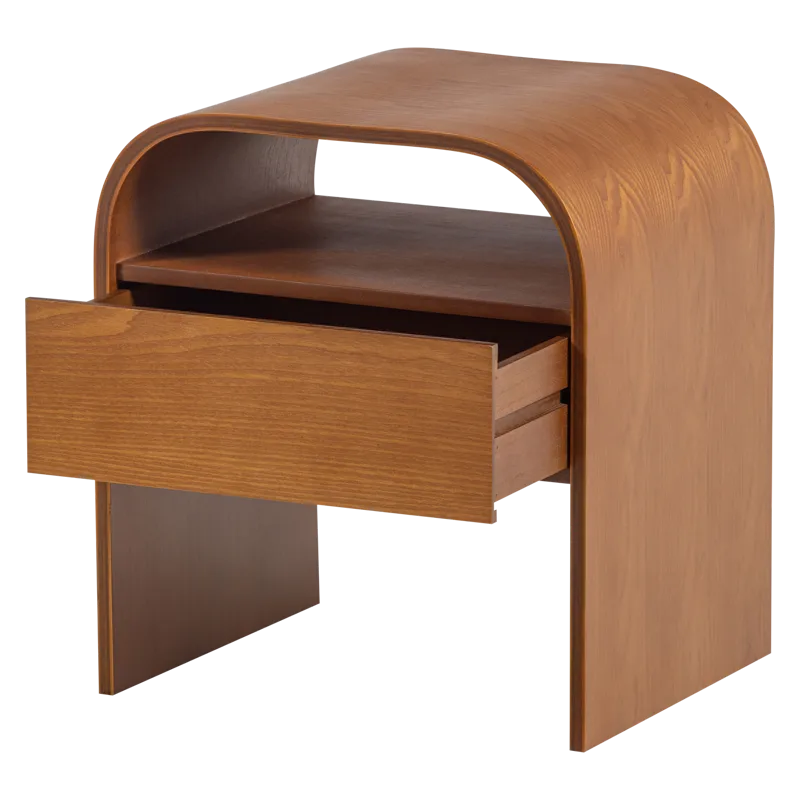 Nattduksbord/Sidobord Momo 40 cm - Brun - Möbler - Bord & matgrupper - Avlastningsbord - Sängbord & nattduksbord