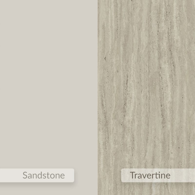 Nilena Sängbord 38 cm - Sandsten travertin - Möbler - Bord & matgrupper - Avlastningsbord - Sängbord & nattduksbord