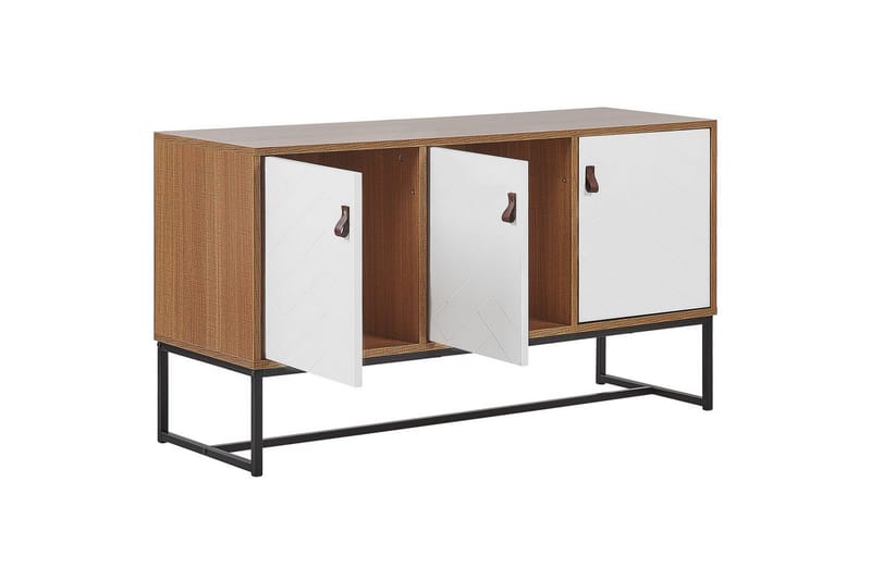 Nueva Skänk 112 cm i Trä - Vit|Brun|Svart - Förvaring - Förvaringsmöbler - Sideboard & skänk
