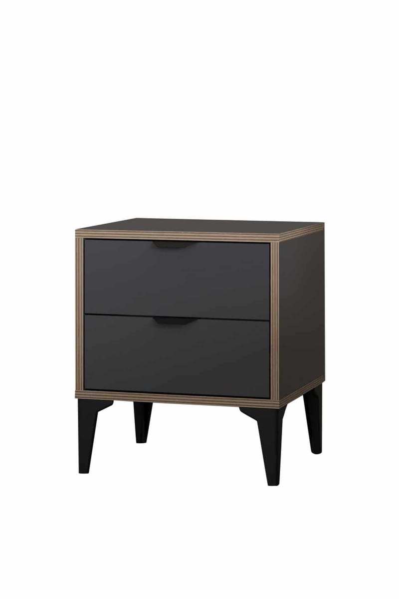 Olyros Nattduksbord 45 cm - Antracit - Möbler - Bord & matgrupper - Avlastningsbord - Sängbord & nattduksbord