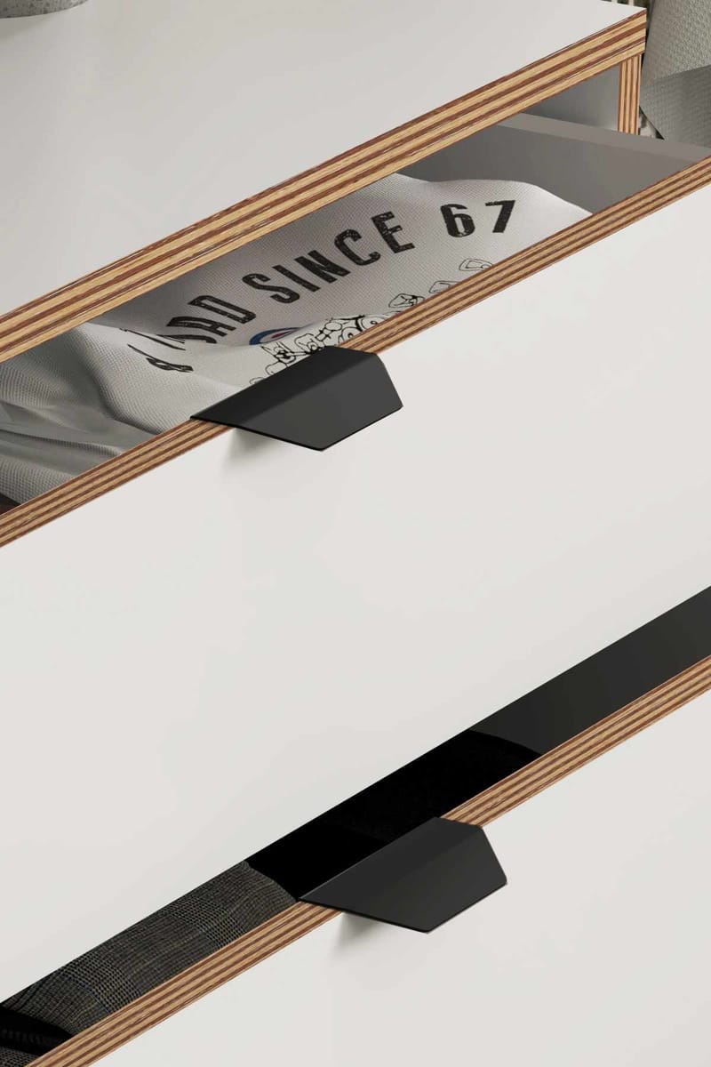 Olyros Nattduksbord 45 cm - Vit - Möbler - Bord & matgrupper - Avlastningsbord - Sängbord & nattduksbord