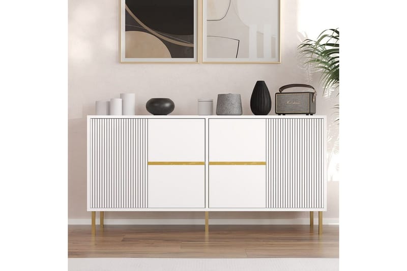 Osmar Konsollbord 150 cm - Vit - Möbler - Bord & matgrupper - Avlastningsbord - Hallbord