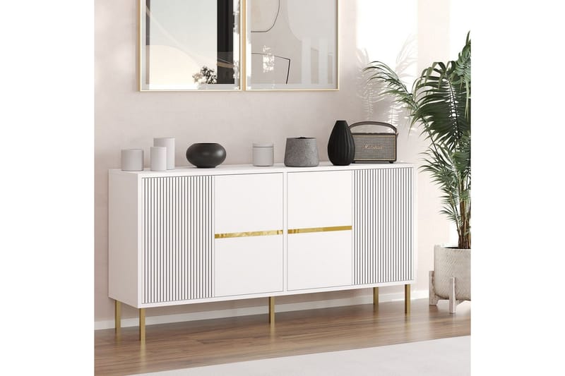 Osmar Konsollbord 150 cm - Vit - Möbler - Bord & matgrupper - Avlastningsbord - Hallbord