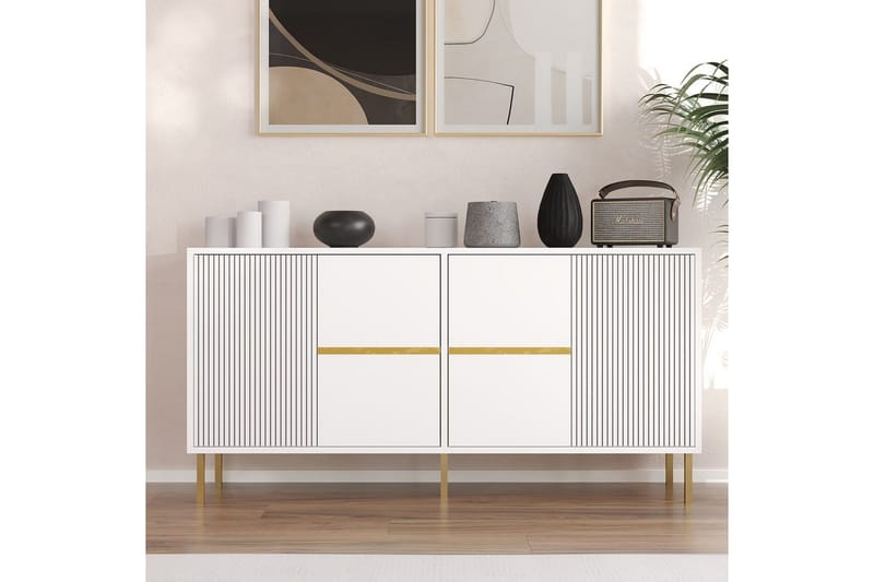 Osmar Konsollbord 150 cm - Vit - Möbler - Bord & matgrupper - Avlastningsbord - Hallbord