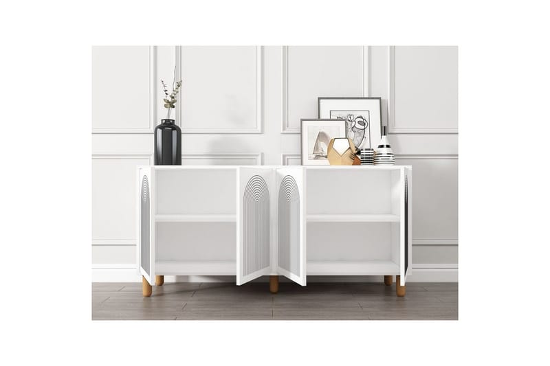 Ovrin Konsollbord 150 cm - Vit - Möbler - Bord & matgrupper - Avlastningsbord - Hallbord