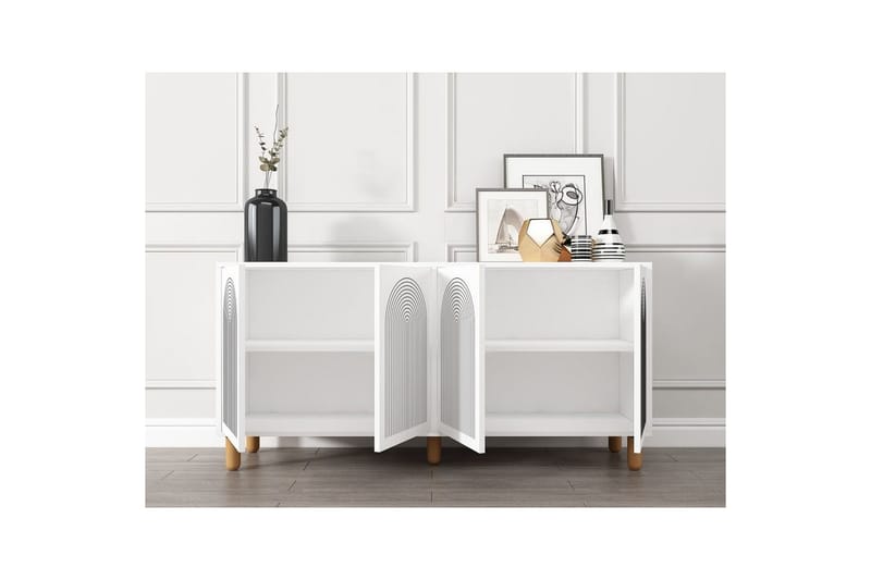 Ovrin Konsollbord 150 cm - Vit - Möbler - Bord & matgrupper - Avlastningsbord - Hallbord