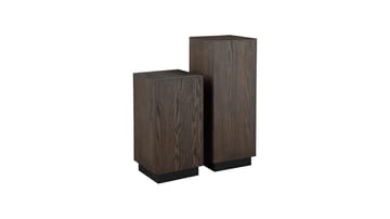 Piedestal Vargen 80 cm - Brunlackad ek - Möbler - Bord & matgrupper - Avlastningsbord - Konsolbord & sidobord