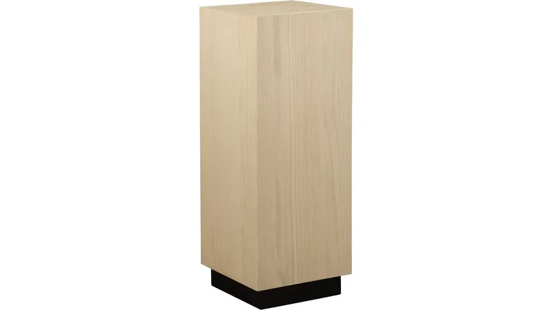 Piedestal Vargen 80 cm, Vitpigmenterad ek