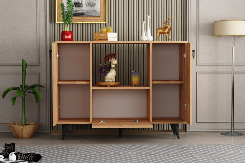 Pietro Konsollbord 120x87,4 cm Ljusbrun - Hanah Home - Möbler - Bord & matgrupper - Avlastningsbord - Hallbord