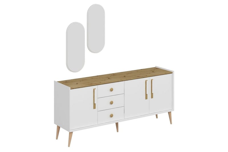 Ralor Konsollbord 180 cm - Vit - Möbler - Bord & matgrupper - Avlastningsbord - Hallbord