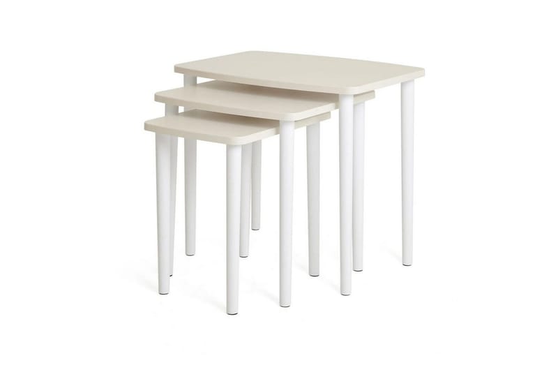 Ranko Satsbord 58 cm - Cremevit - Möbler - Bord & matgrupper - Avlastningsbord - Satsbord