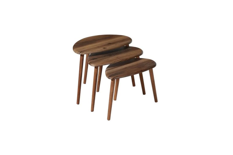 Ranko Satsbord 64 cm - Brun - Möbler - Bord & matgrupper - Avlastningsbord - Satsbord