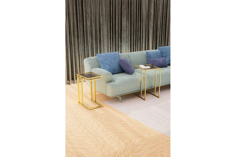 Ransdorp Satsbord 42 cm - Guld - Möbler - Bord & matgrupper - Avlastningsbord - Satsbord