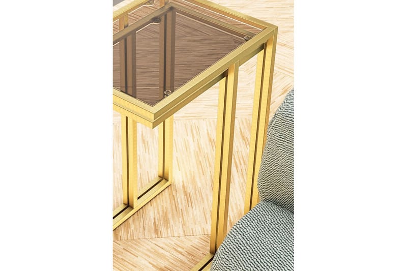 Ransdorp Satsbord 42 cm - Guld - Möbler - Bord & matgrupper - Avlastningsbord - Satsbord