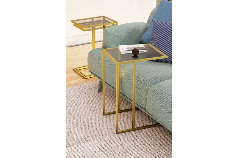 Ransdorp Satsbord 42 cm - Guld - Möbler - Bord & matgrupper - Avlastningsbord - Satsbord