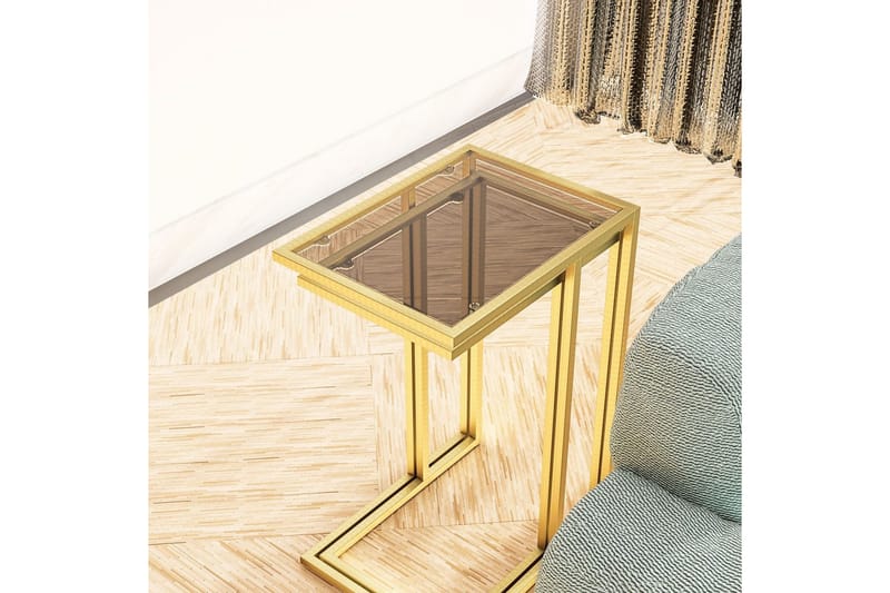 Ransdorp Satsbord 42 cm - Guld - Möbler - Bord & matgrupper - Avlastningsbord - Satsbord