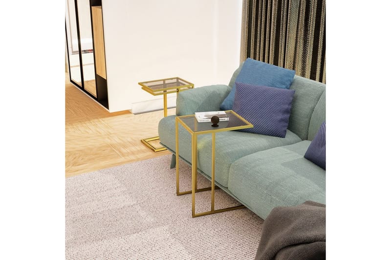 Ransdorp Satsbord 42 cm - Guld - Möbler - Bord & matgrupper - Avlastningsbord - Satsbord