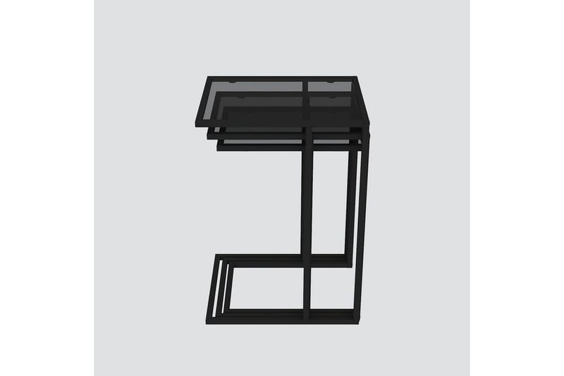 Ransdorp Satsbord 42 cm - Svart - Möbler - Bord & matgrupper - Avlastningsbord - Satsbord