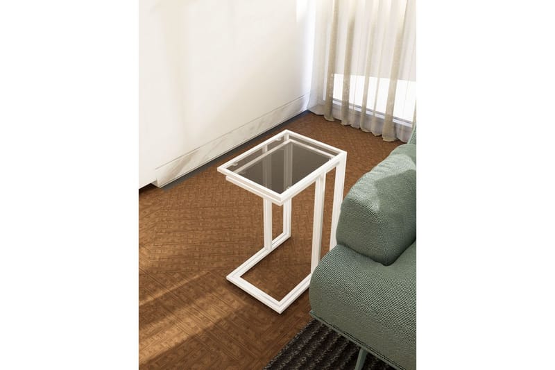 Ransdorp Satsbord 42 cm - Vit - Möbler - Bord & matgrupper - Avlastningsbord - Satsbord