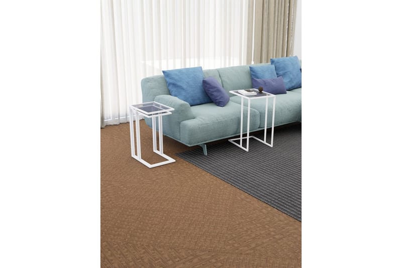 Ransdorp Satsbord 42 cm - Vit - Möbler - Bord & matgrupper - Avlastningsbord - Satsbord