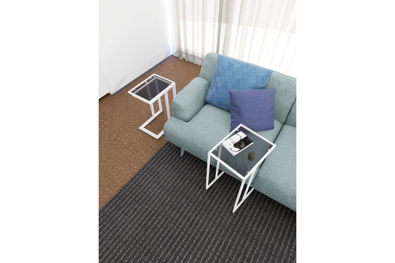 Ransdorp Satsbord 42 cm - Vit - Möbler - Bord & matgrupper - Avlastningsbord - Satsbord