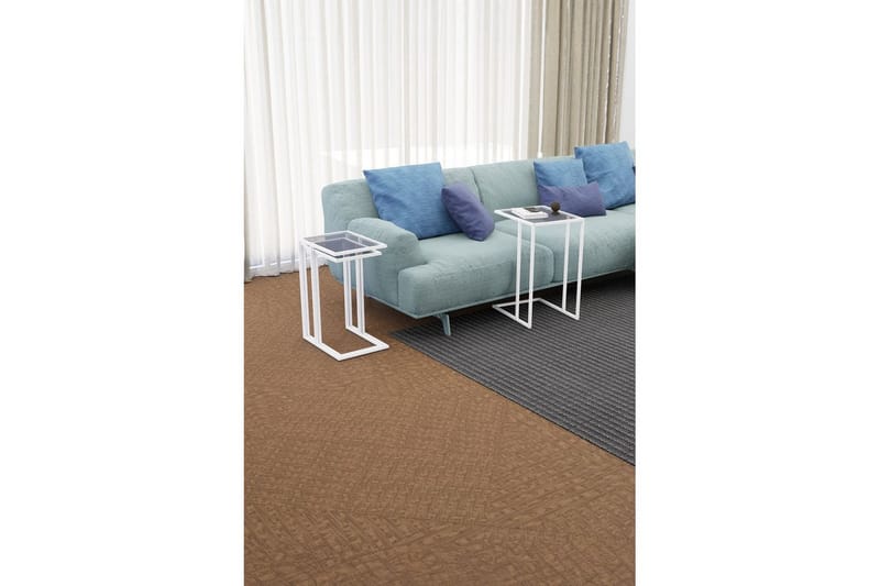 Ransdorp Satsbord 42 cm - Vit - Möbler - Bord & matgrupper - Avlastningsbord - Satsbord