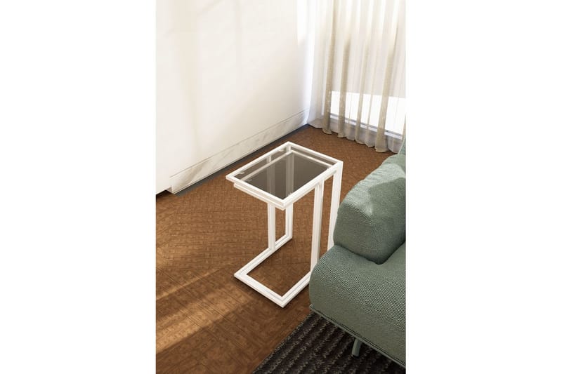 Ransdorp Satsbord 42 cm - Vit - Möbler - Bord & matgrupper - Avlastningsbord - Satsbord