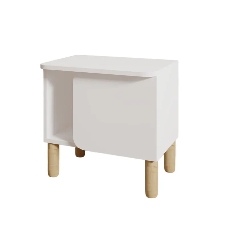 Relento Nattduksbord 50x48,6x30 cm - Vit - Möbler - Bord & matgrupper - Avlastningsbord - Sängbord & nattduksbord