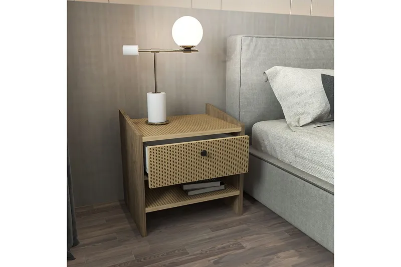 Retzow Sängbord - Valnöt - Möbler - Bord & matgrupper - Avlastningsbord - Sängbord & nattduksbord