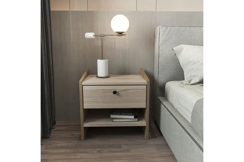 Retzow Sängbord - Valnöt - Möbler - Bord & matgrupper - Avlastningsbord - Sängbord & nattduksbord