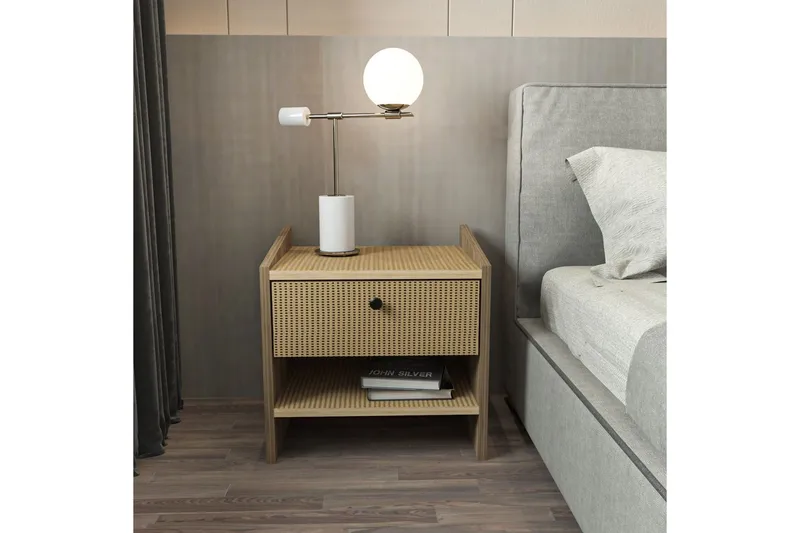 Retzow Sängbord - Valnöt - Möbler - Bord & matgrupper - Avlastningsbord - Sängbord & nattduksbord