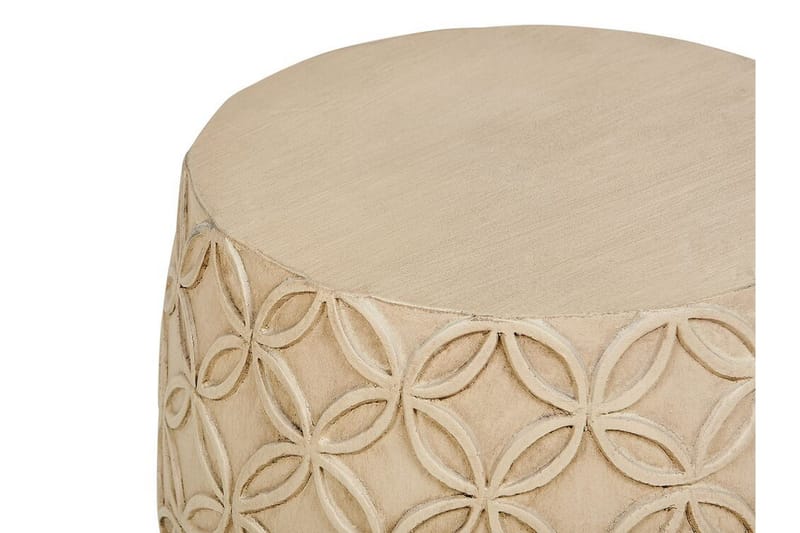 Rigge Sidobord 33 cm - Beige - Möbler - Bord & matgrupper - Avlastningsbord - Lampbord