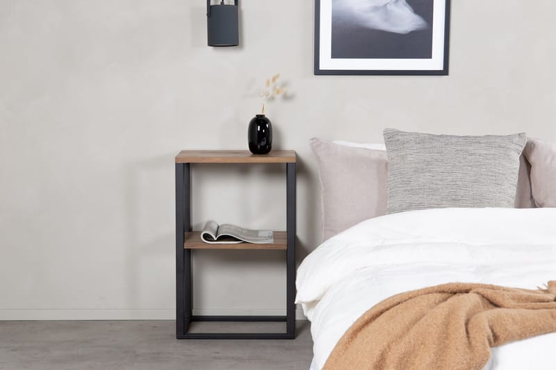 Rise Sängbord 30 cm - Svart - Möbler - Bord & matgrupper - Avlastningsbord - Sängbord & nattduksbord