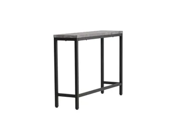 Rise Sidobord 110x30 cm - Svart - Möbler - Bord & matgrupper - Avlastningsbord - Lampbord