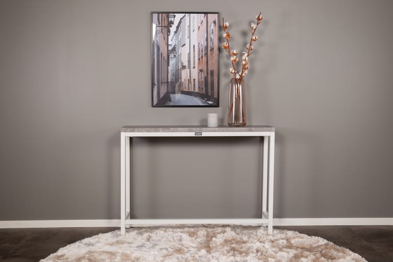 Rise Sidobord 110x30 cm - Vit - Möbler - Bord & matgrupper - Avlastningsbord - Lampbord