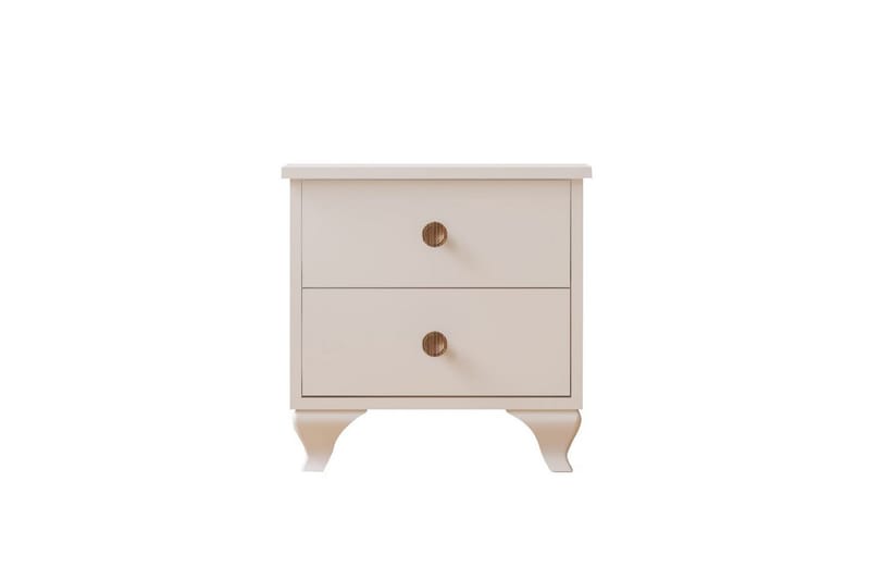 Rivric Sängbord 45 cm - Matt Vit - Möbler - Bord & matgrupper - Avlastningsbord - Sängbord & nattduksbord
