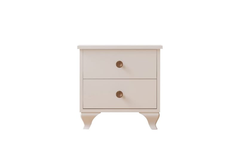 Rivric Sängbord 45 cm - Matt Vit - Möbler - Bord & matgrupper - Avlastningsbord - Sängbord & nattduksbord