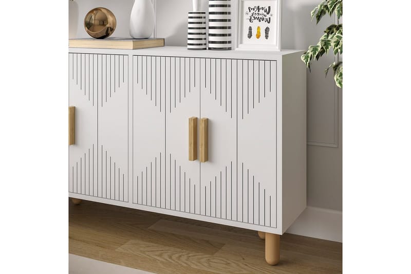 Roger Konsollbord 120 cm - Vit - Möbler - Bord & matgrupper - Avlastningsbord - Hallbord