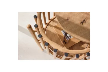 Rubbo Sidobord 45 cm - Natur - Möbler - Bord & matgrupper - Avlastningsbord - Lampbord