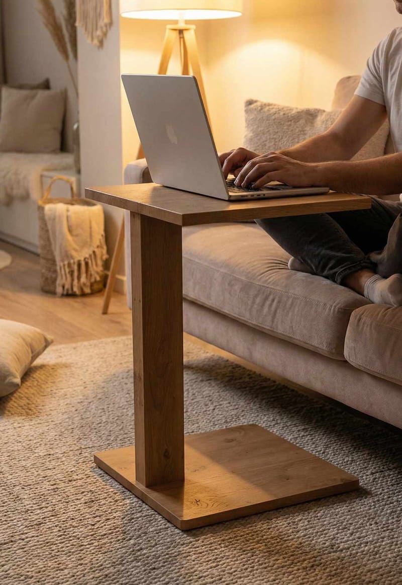 Rumira Sidobord 35 cm - Ek - Möbler - Bord & matgrupper - Avlastningsbord - Konsolbord & sidobord