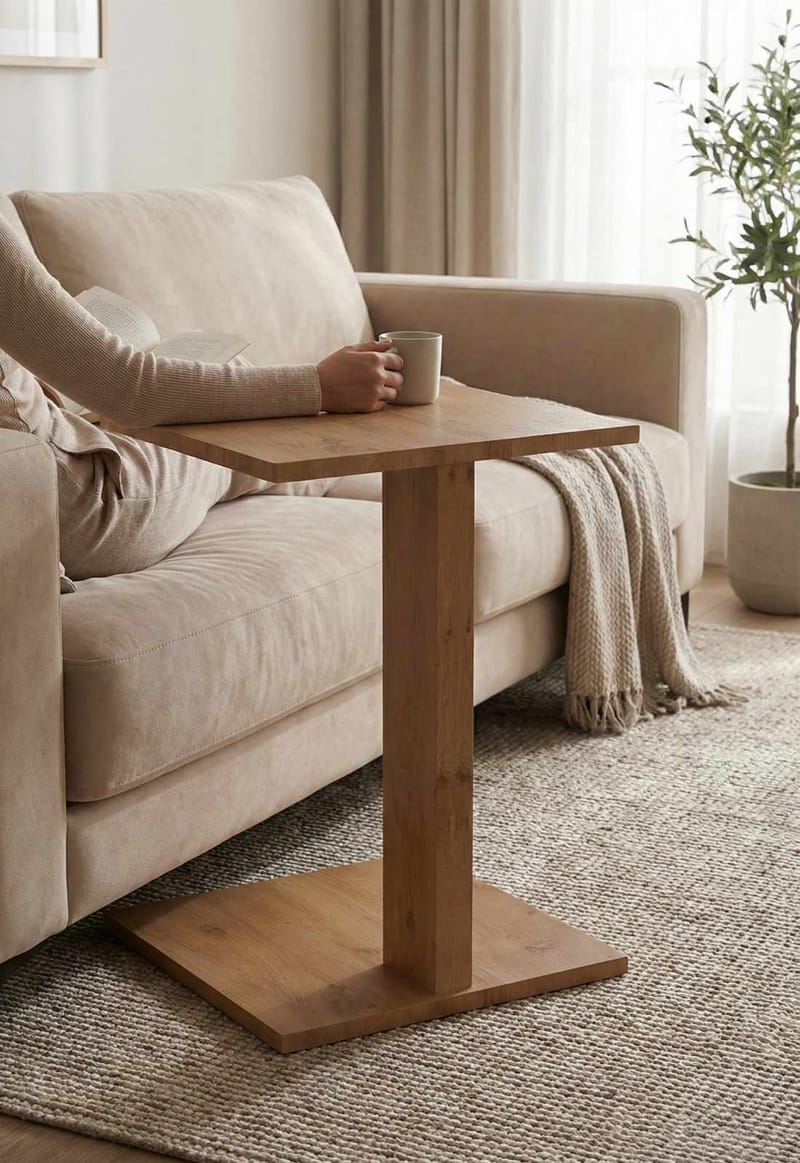 Rumira Sidobord 35 cm - Ek - Möbler - Bord & matgrupper - Avlastningsbord - Konsolbord & sidobord