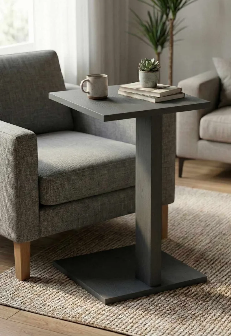 Rumira Sidobord 35 cm - Grå - Möbler - Bord & matgrupper - Avlastningsbord - Konsolbord & sidobord