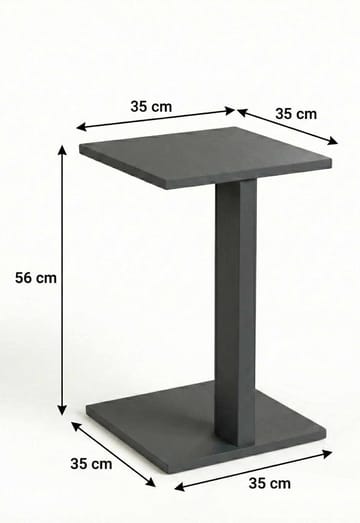 Rumira Sidobord 35 cm - Grå - Möbler - Bord & matgrupper - Avlastningsbord - Konsolbord & sidobord