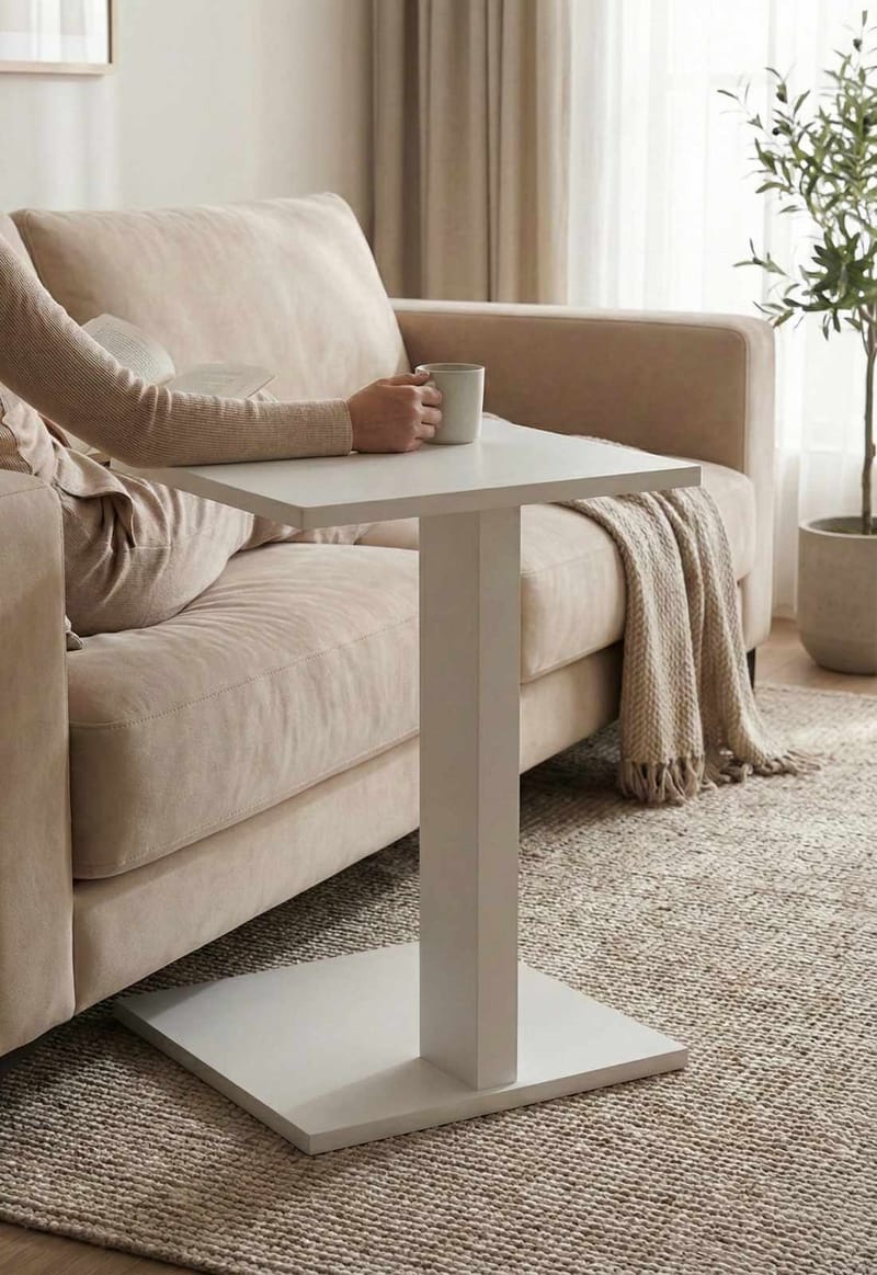 Rumira Sidobord 35 cm - Vit - Möbler - Bord & matgrupper - Avlastningsbord - Konsolbord & sidobord