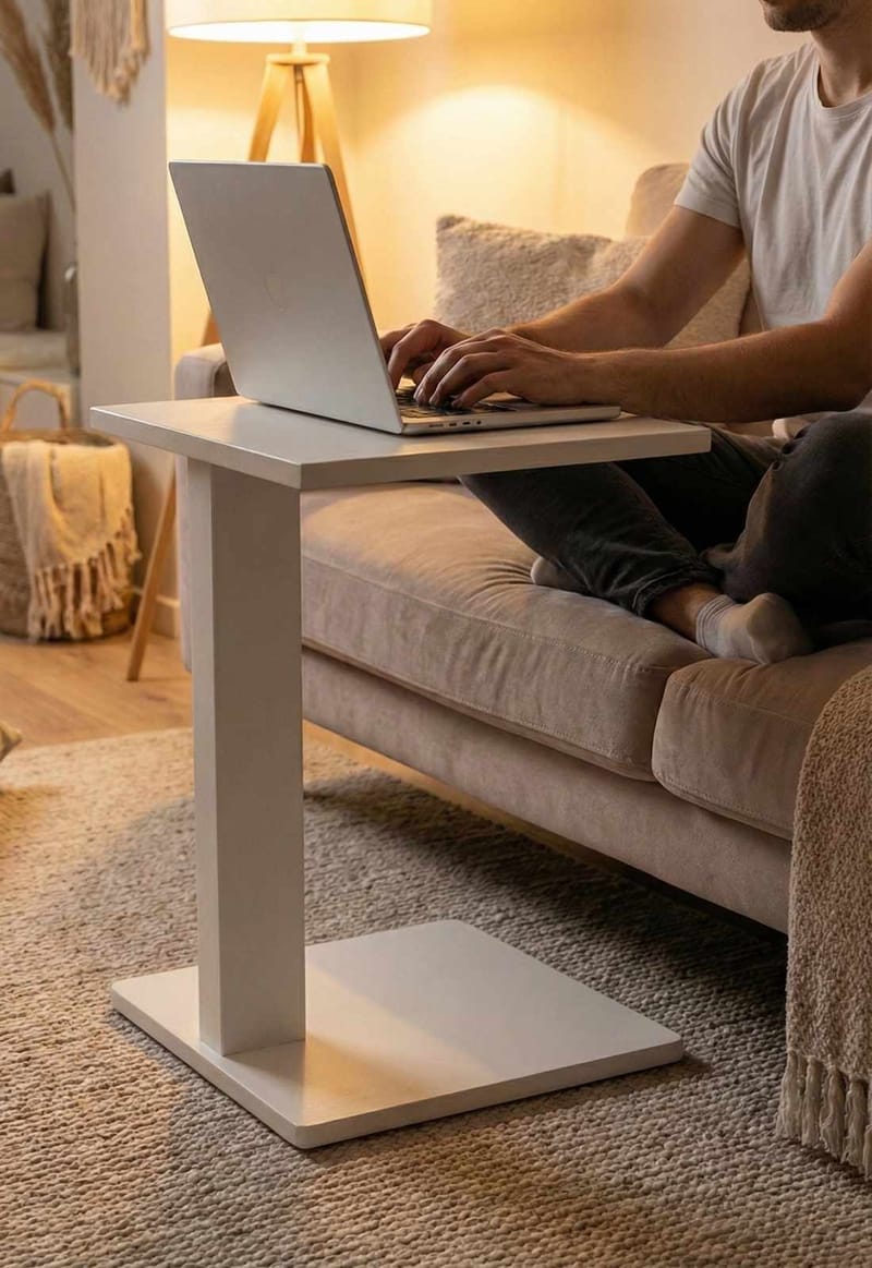 Rumira Sidobord 35 cm - Vit - Möbler - Bord & matgrupper - Avlastningsbord - Konsolbord & sidobord