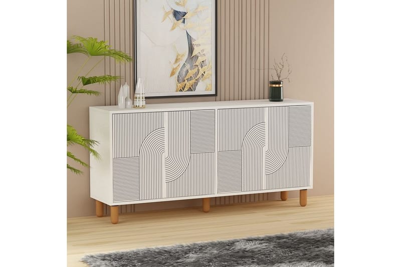 Ruvan Konsollbord 150 cm - Vit - Möbler - Bord & matgrupper - Avlastningsbord - Hallbord