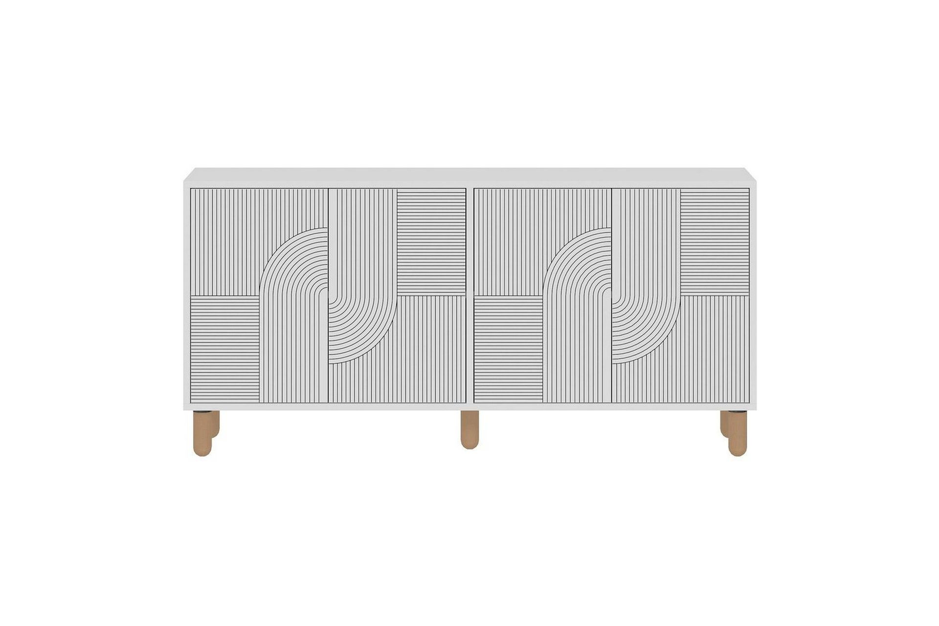 Ruvan Konsollbord 150 cm Vit - Möbler - Trademax