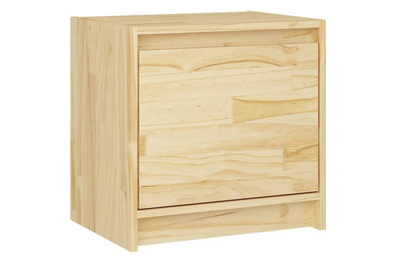 Sängbord 2 st 40x30,5x40 cm massiv furu - Brun - Möbler - Bord & matgrupper - Avlastningsbord - Sängbord & nattduksbord
