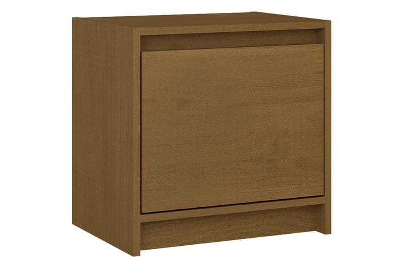 Sängbord 2 st honungsbrun 40x30,5x40 cm massiv furu - Brun - Möbler - Bord & matgrupper - Avlastningsbord - Sängbord & nattduksbord