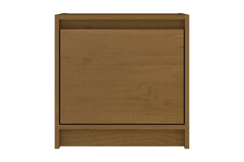 Sängbord 2 st honungsbrun 40x30,5x40 cm massiv furu - Brun - Möbler - Bord & matgrupper - Avlastningsbord - Sängbord & nattduksbord